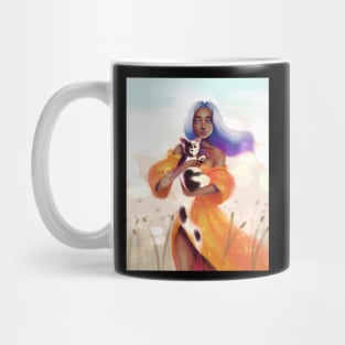 The girl who is waiting for something Mug